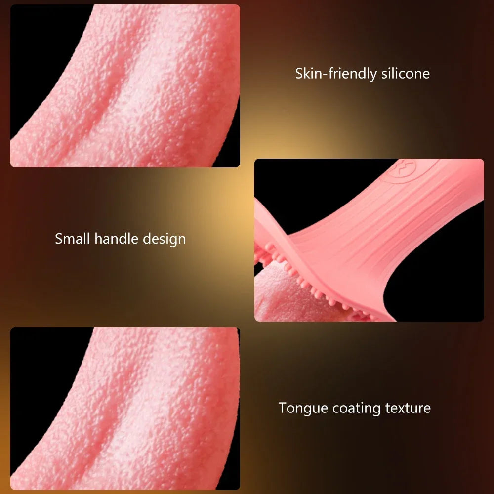 10 Modes Tongue Licking Vibrator For Women G Spot Clitoral Stimulator Dildo Nipple Female Masturbator Vibrators Sex Toys Aldult